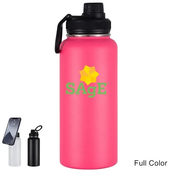 12oz to 64oz Vacuum Wide Mouth Stainless Steel Bottle