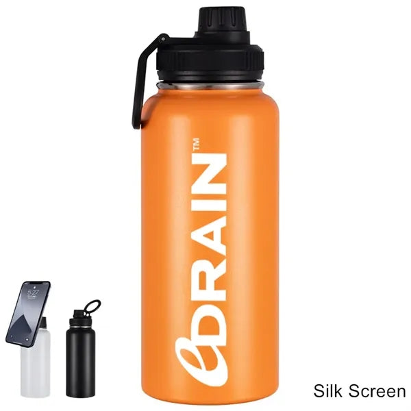 12oz to 64oz Vacuum Wide Mouth Stainless Steel Bottle