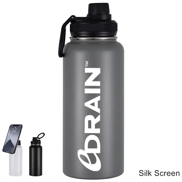 12oz to 64oz Vacuum Wide Mouth Stainless Steel Bottle