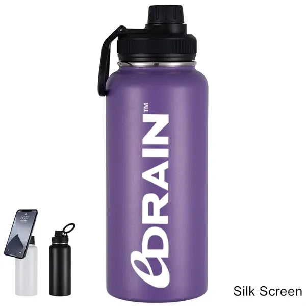 12oz to 64oz Vacuum Wide Mouth Stainless Steel Bottle