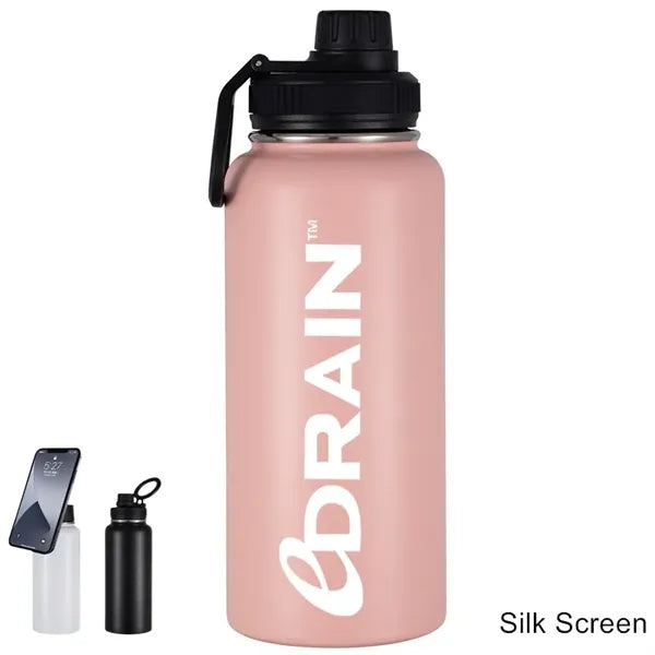 12oz to 64oz Vacuum Wide Mouth Stainless Steel Bottle