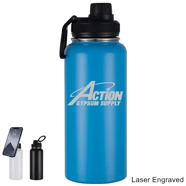 12oz to 64oz Vacuum Wide Mouth Stainless Steel Bottle