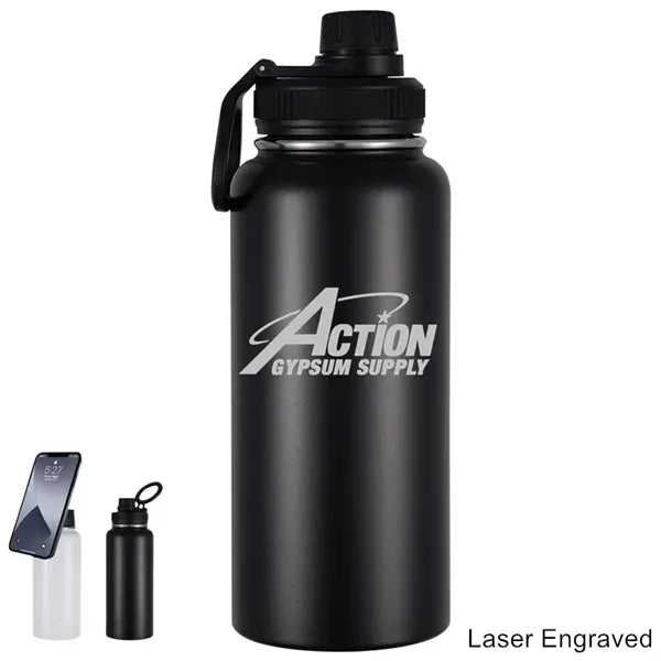 12oz to 64oz Vacuum Wide Mouth Stainless Steel Bottle