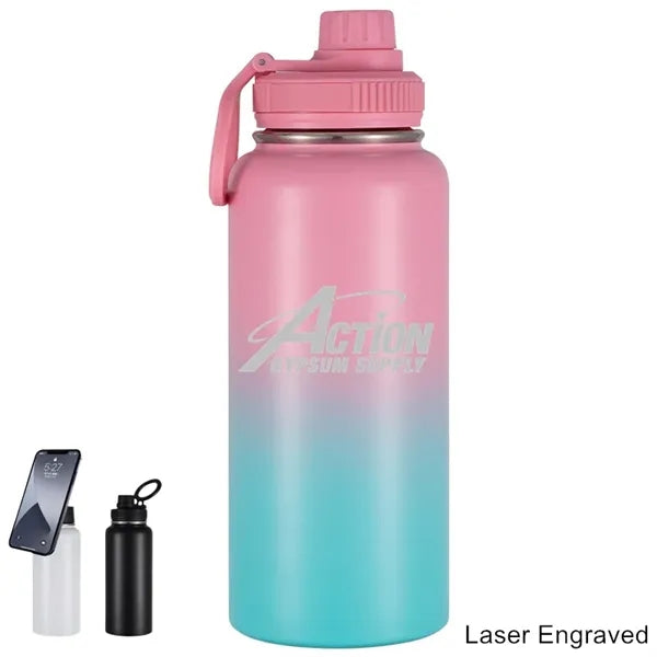 12oz to 64oz Vacuum Wide Mouth Stainless Steel Bottle