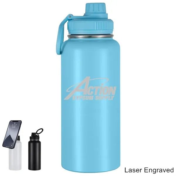 12oz to 64oz Vacuum Wide Mouth Stainless Steel Bottle