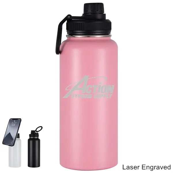 12oz to 64oz Vacuum Wide Mouth Stainless Steel Bottle