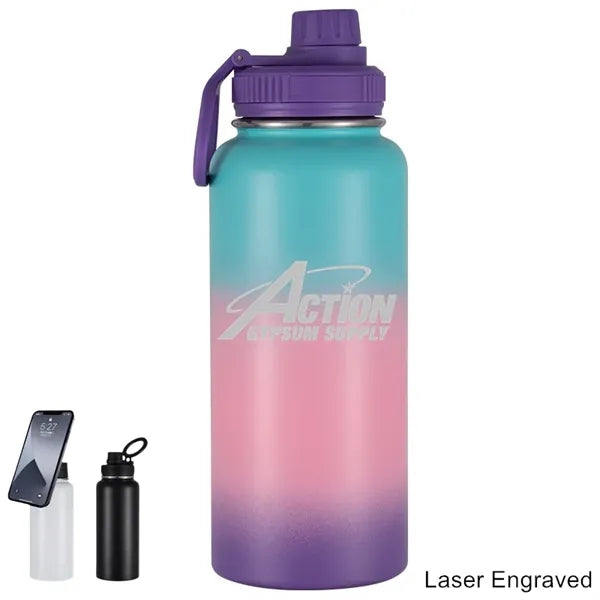 12oz to 64oz Vacuum Wide Mouth Stainless Steel Bottle