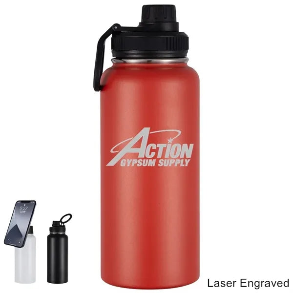 12oz to 64oz Vacuum Wide Mouth Stainless Steel Bottle