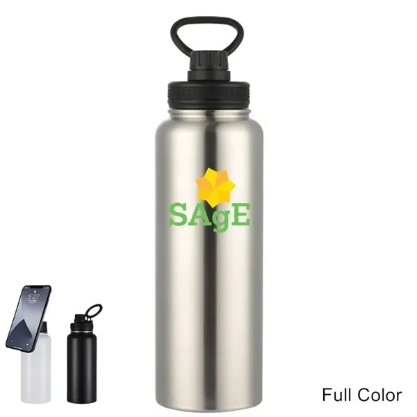 12oz to 64oz Vacuum Wide Mouth Stainless Steel Bottle