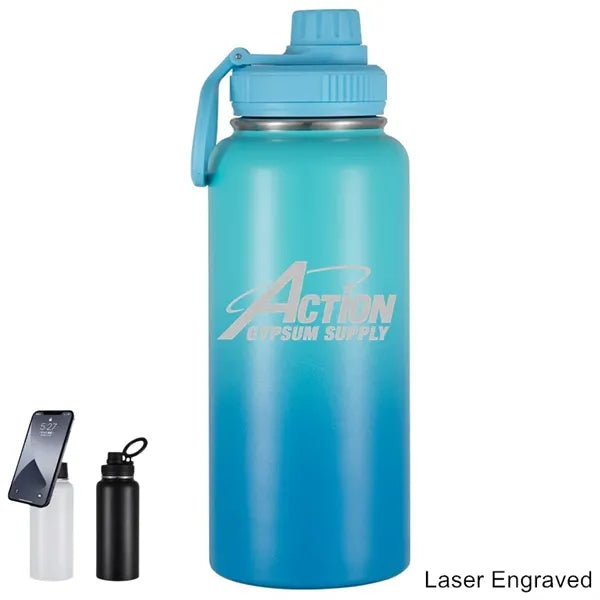 12oz to 64oz Vacuum Wide Mouth Stainless Steel Bottle