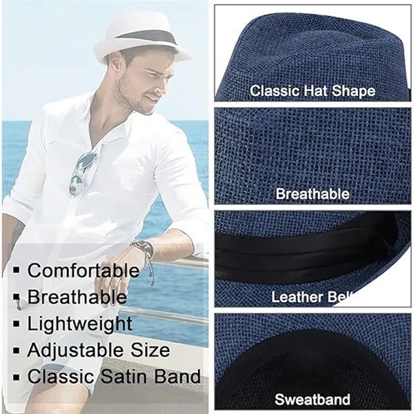 Classic Straw Beach Hat