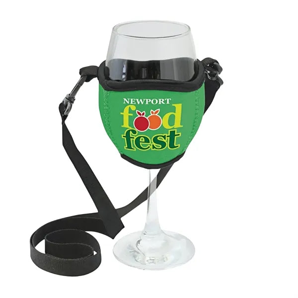 Neoprene Wine Glass Sleeve