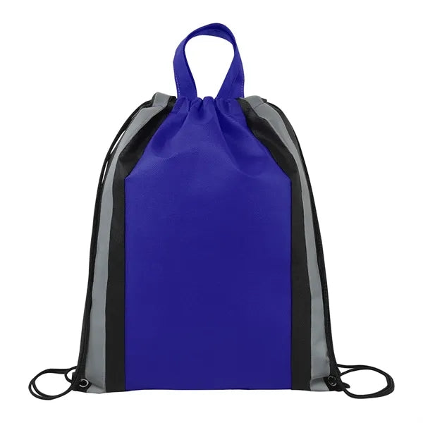 Small Reflective Drawstring Bag