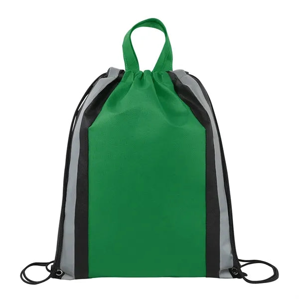 Small Reflective Drawstring Bag