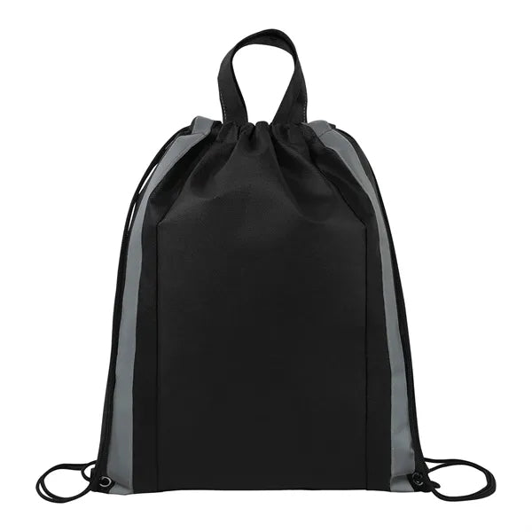 Small Reflective Drawstring Bag