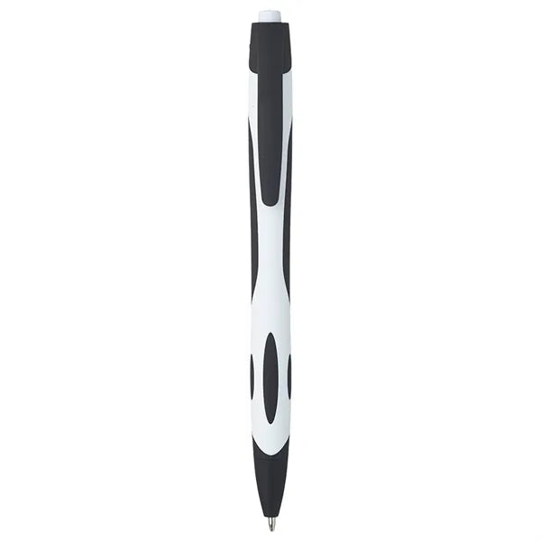 Rubberized Plastic Ballpoint Pen