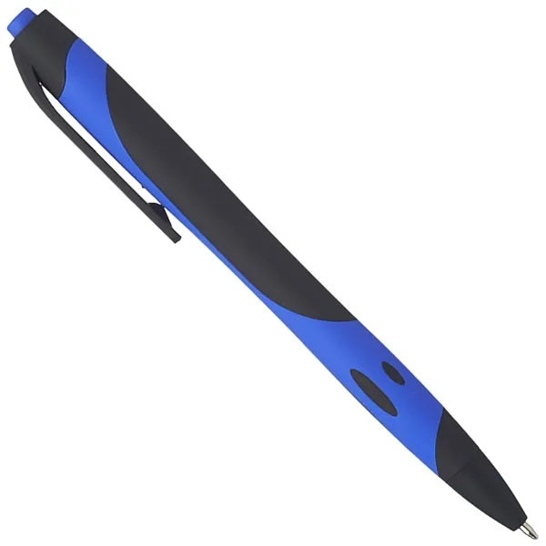 Rubberized Plastic Ballpoint Pen