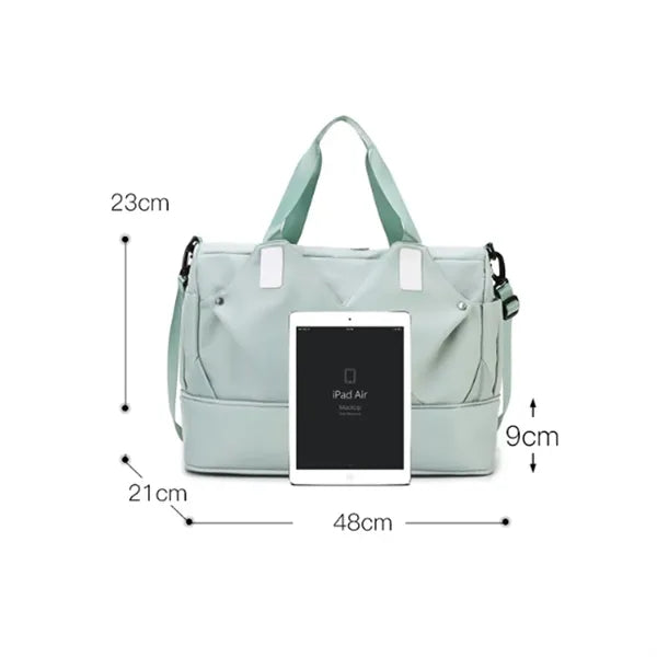 Versatile Sports Duffel Bag with Shoulder Strap