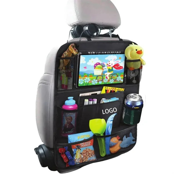 Backseat Organizer with Tablet Holder for Cars