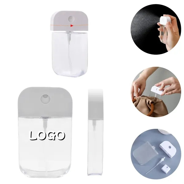 50ml/1.7 oz Transparent Plastic Spray Bottles