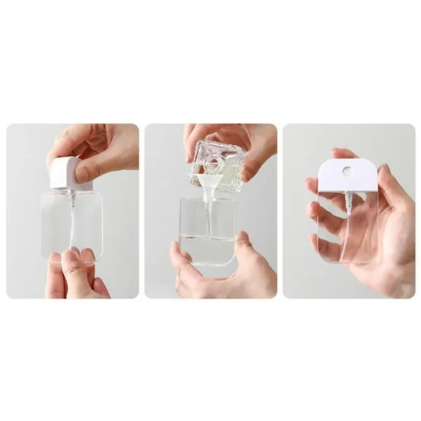50ml/1.7 oz Transparent Plastic Spray Bottles