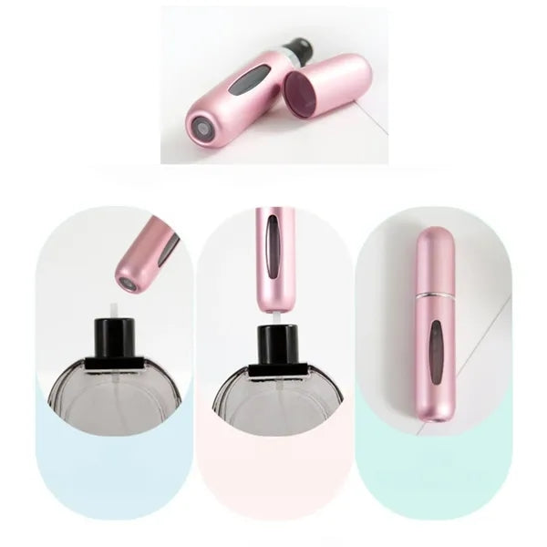 Aluminum Bottom Direct Perfume Bottle