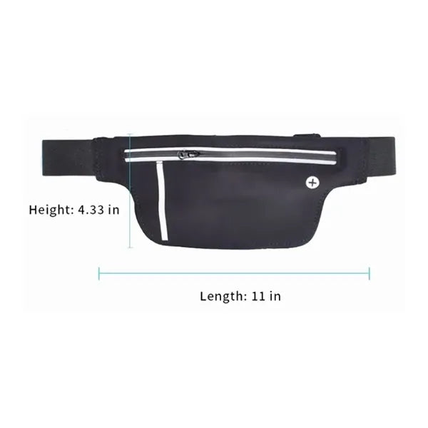 Lyrca Running Belt Anti-Theft Phone Waist Pack