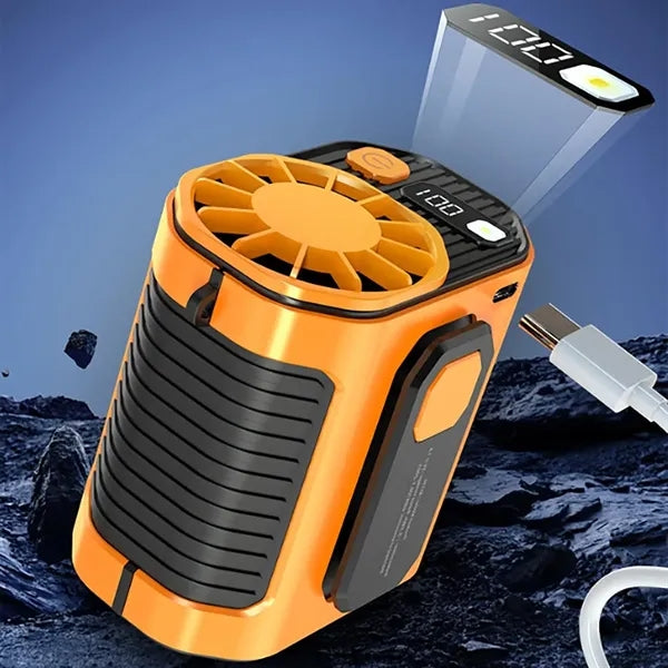 Portable Waist Fan with LED light
