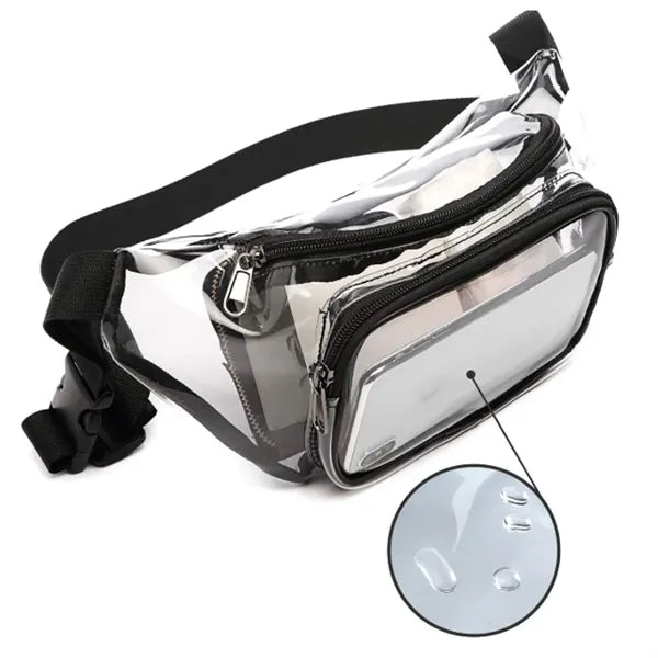 Clear Transparent Fanny Pack Stadium Approved