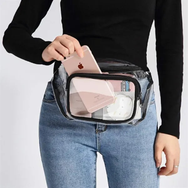 Clear Transparent Fanny Pack Stadium Approved