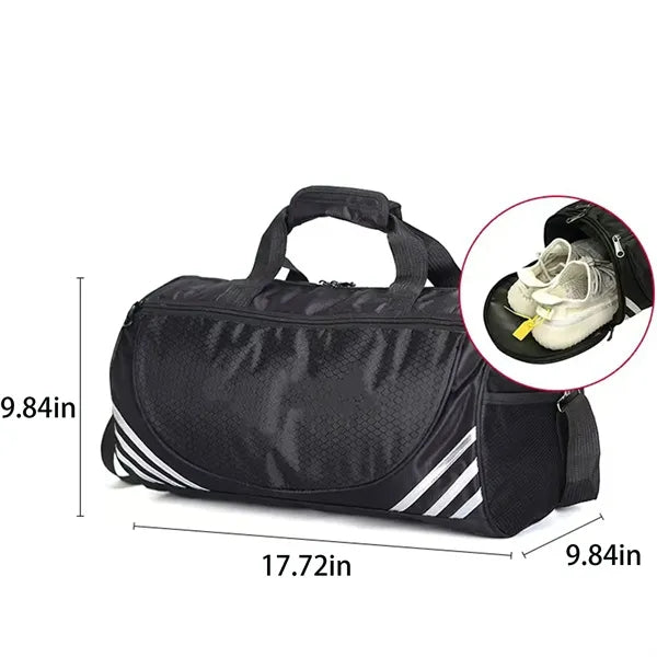 20L Waterproof Wet Dry Separation Fitness Hand Luggage Bag
