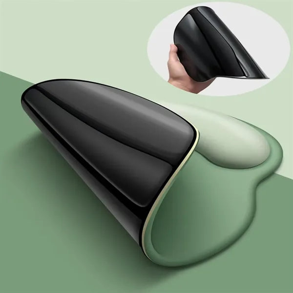 Simple Soft Non Slip Ergonomic Round Computer Mouse Pad