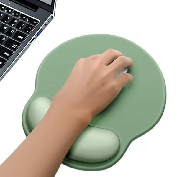 Simple Soft Non Slip Ergonomic Round Computer Mouse Pad