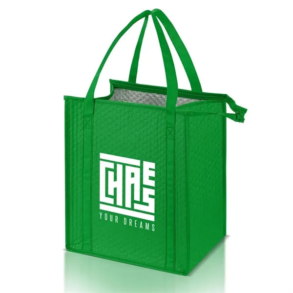 Thermal Non-Woven Grocery Cooler Bag (ocean)