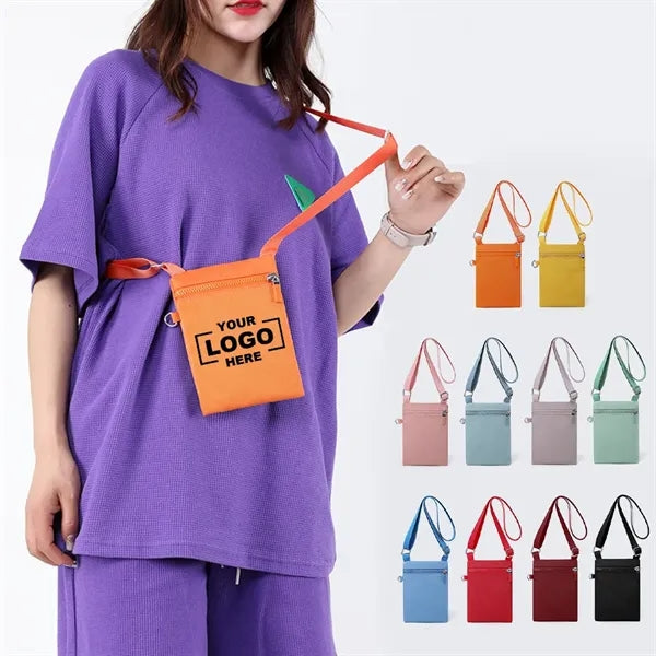 Casual Crossbody Square Mini Bag With Adjustable Straps