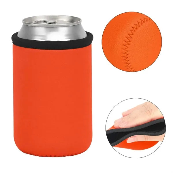 12OZ Neoprene Insulated Can Cooler with Double Sided Imprint