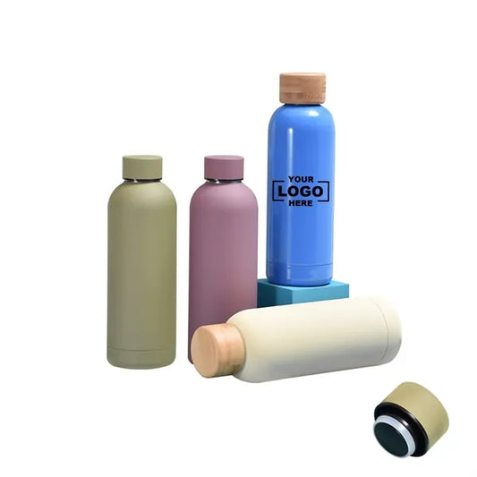 Slim Stainless Steel Insulated Sports Water Bottle