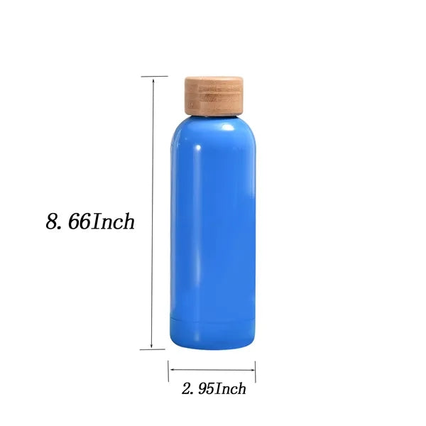 Slim Stainless Steel Insulated Sports Water Bottle