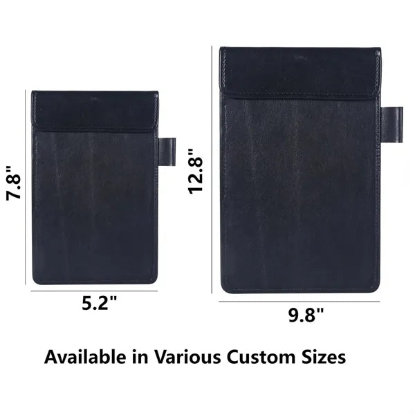 PU Leather Magnetic Clipboard Writing Pad Menu Board