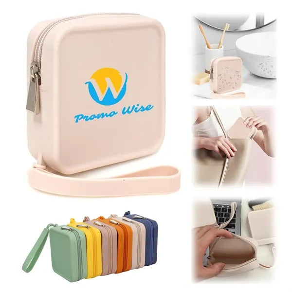 Square Portable Multifunctional Silicone Storage Bag