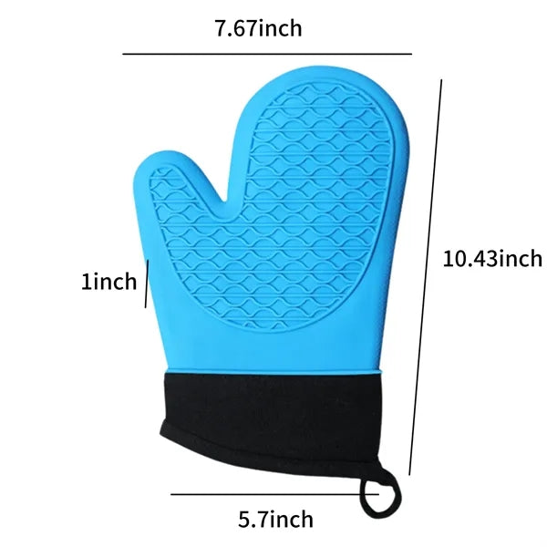Heat-Resistant Oven Mitts