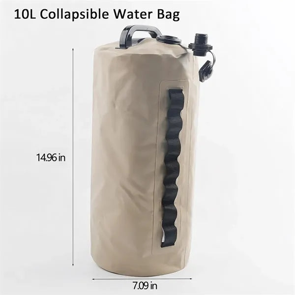 Outdoor Foldable Portable 10-Liter Water Storage Bag