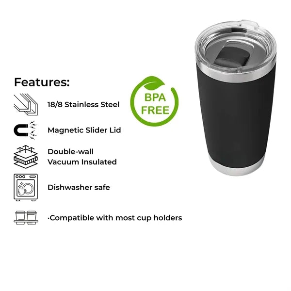 20 oz Tumbler with MagSlider Lid