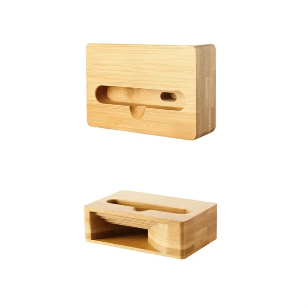 Bamboo Passive Phone Amplifier with Stand