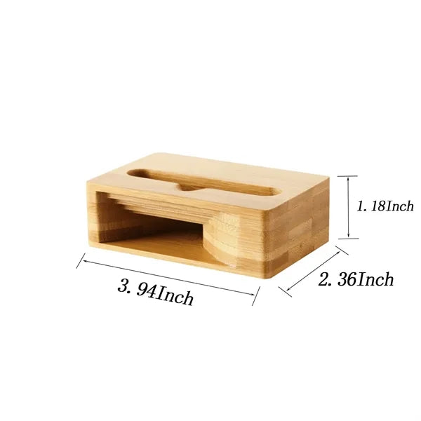 Bamboo Passive Phone Amplifier with Stand