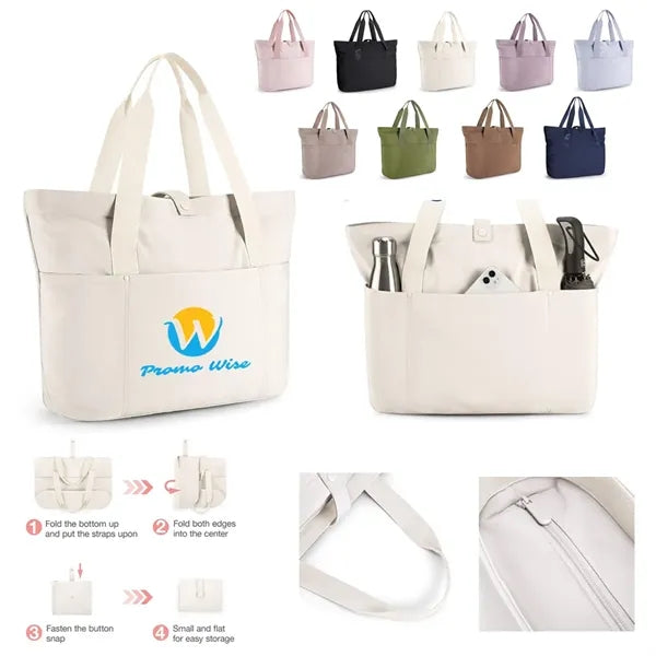 Lightweight Foldable Large Capacity Handbag Shoulder Bag