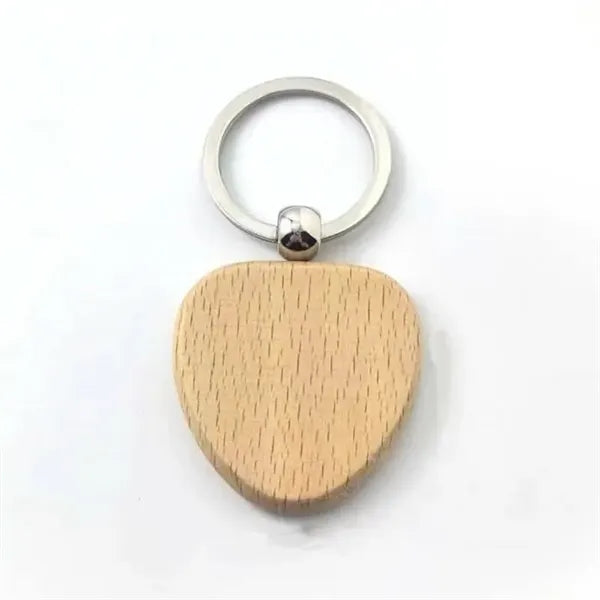 Wooden Keychain,Wood Anniversary Gift for Him/Her