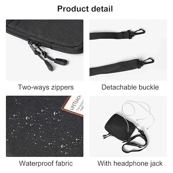 Multifunctional Zipper Portable Travel Document Storage Bag