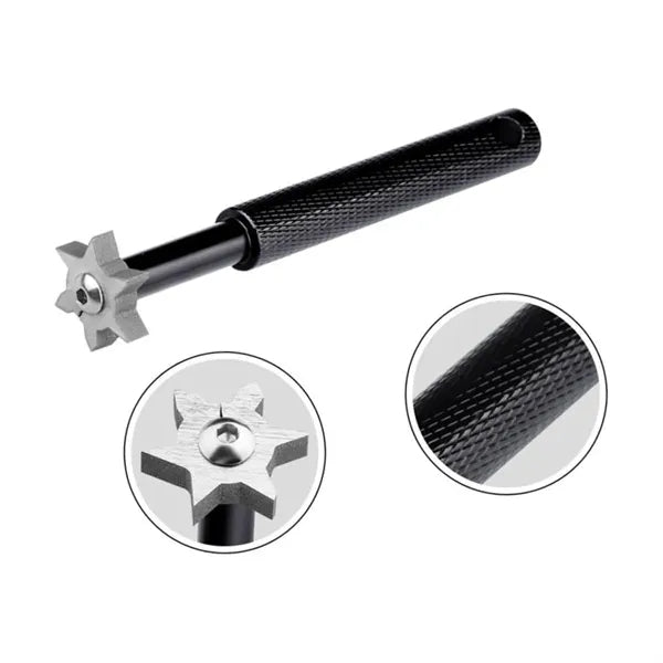 Golf Club Groove Hexagonal Easy-To-Remove Cleaning Tool