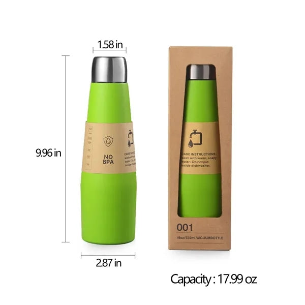18OZ 304 Stainless Steel Vacuum Outdoor Sports Water Bottle